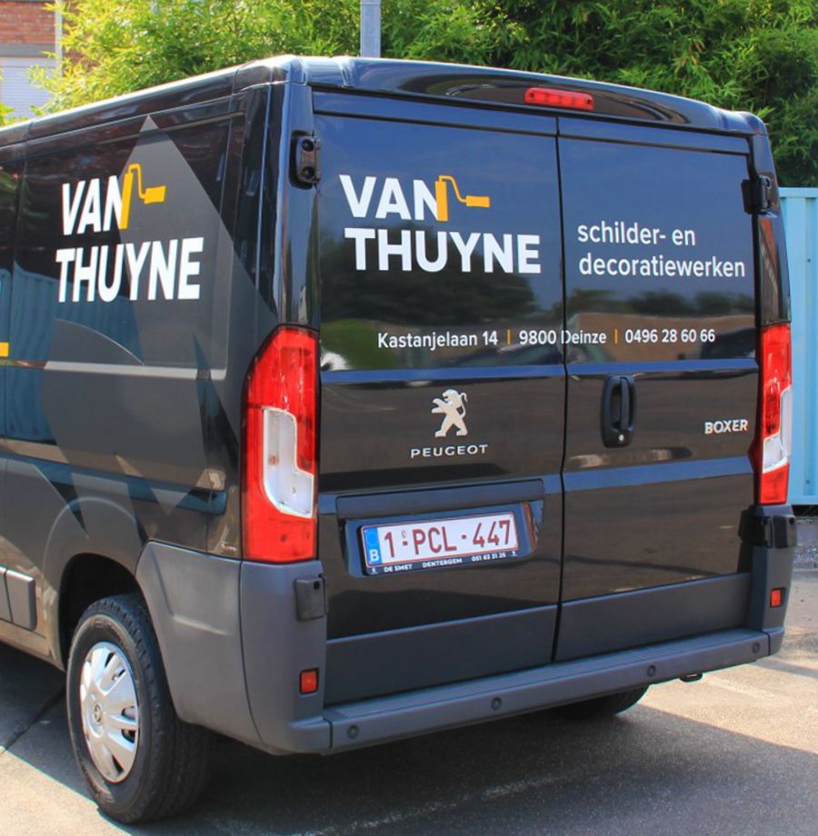 Van Thuyne - Voertuigbelettering