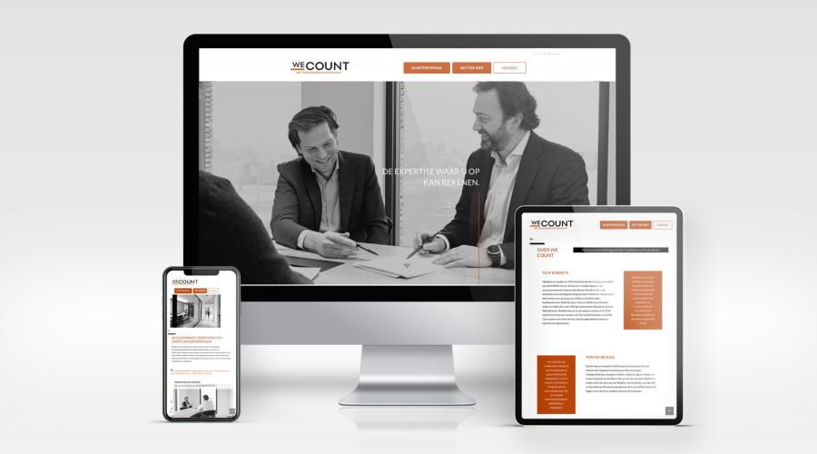We Count website We Count website